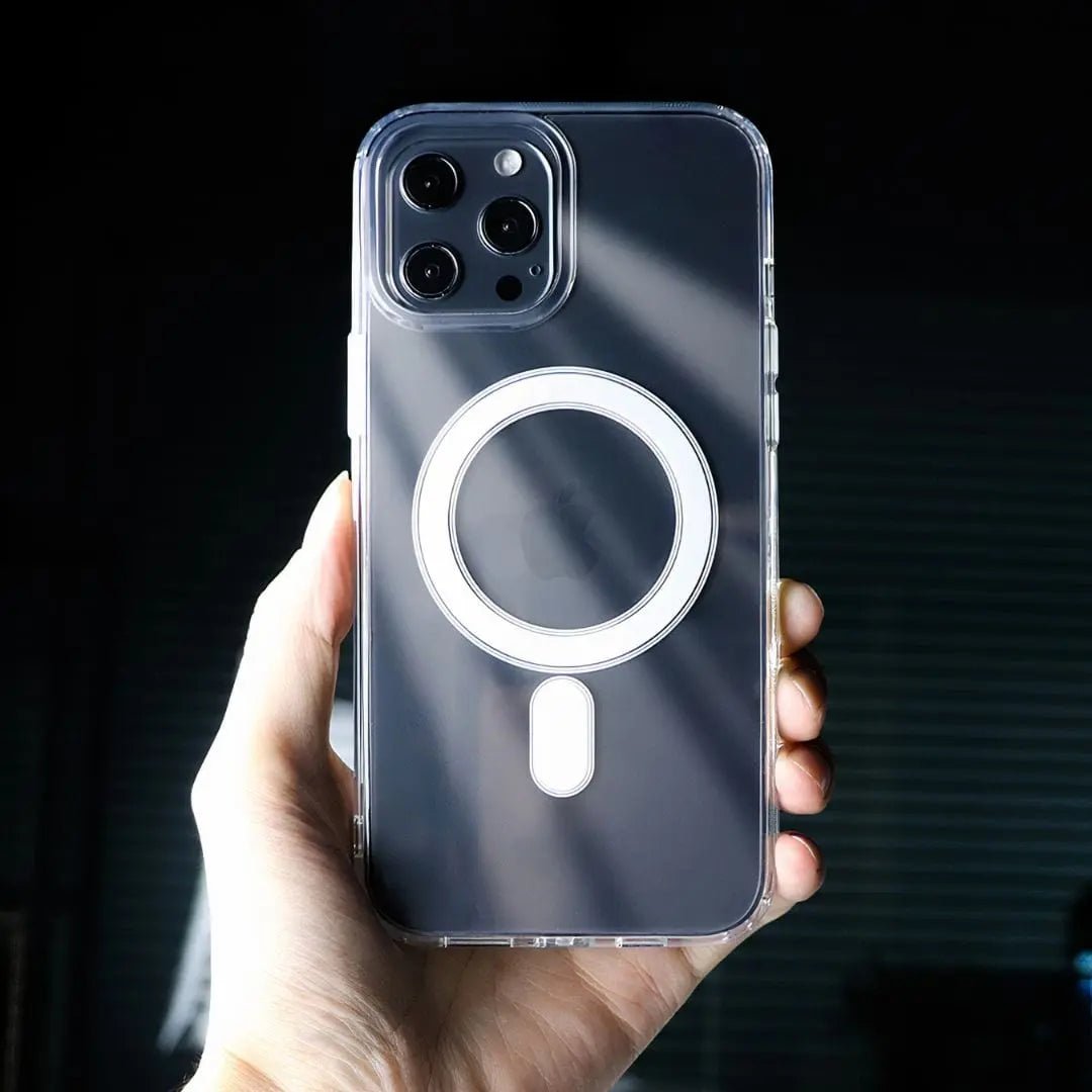 Magnetic Clear Case for iPhone - MoodPeach