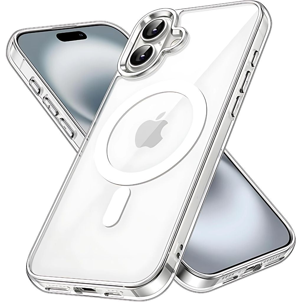 Magnetic Clear Case for iPhone - MoodPeach