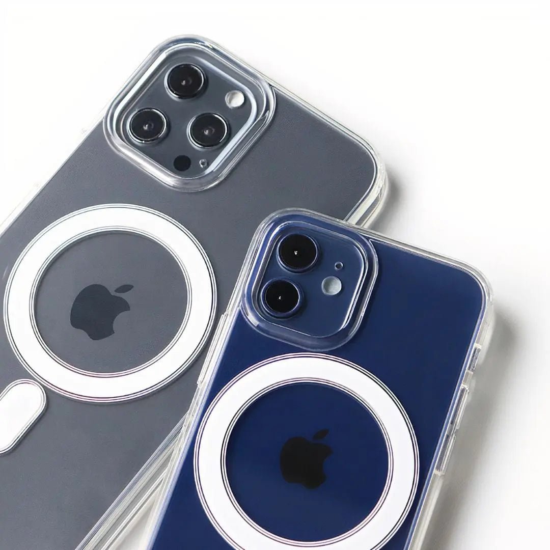 Magnetic Clear Case for iPhone - MoodPeach