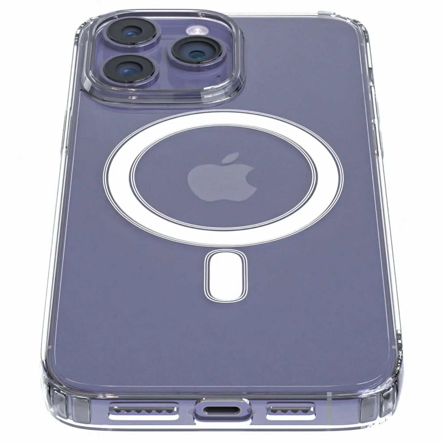 Magnetic Clear Case for iPhone - MoodPeach