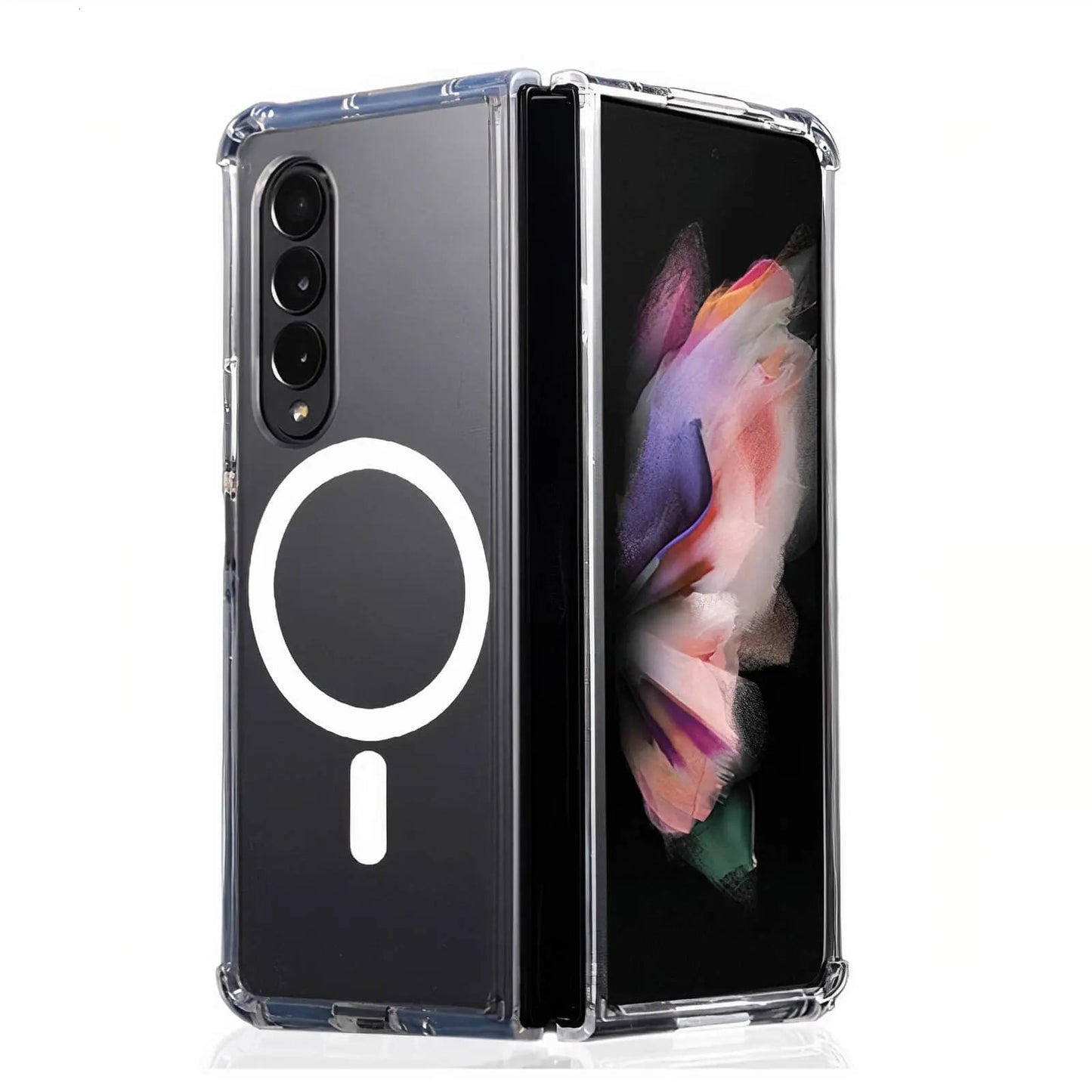 Magnetic Clear Case for Samsung - MoodPeach