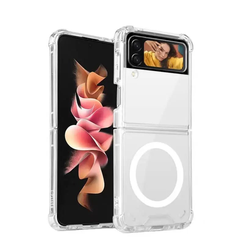 Magnetic Clear Case for Samsung - MoodPeach