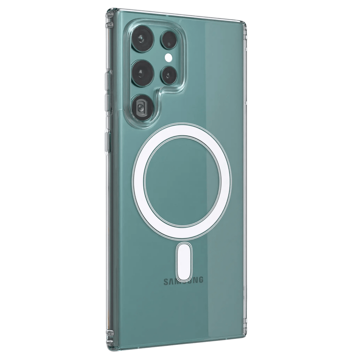 Magnetic Clear Case for Samsung - MoodPeach