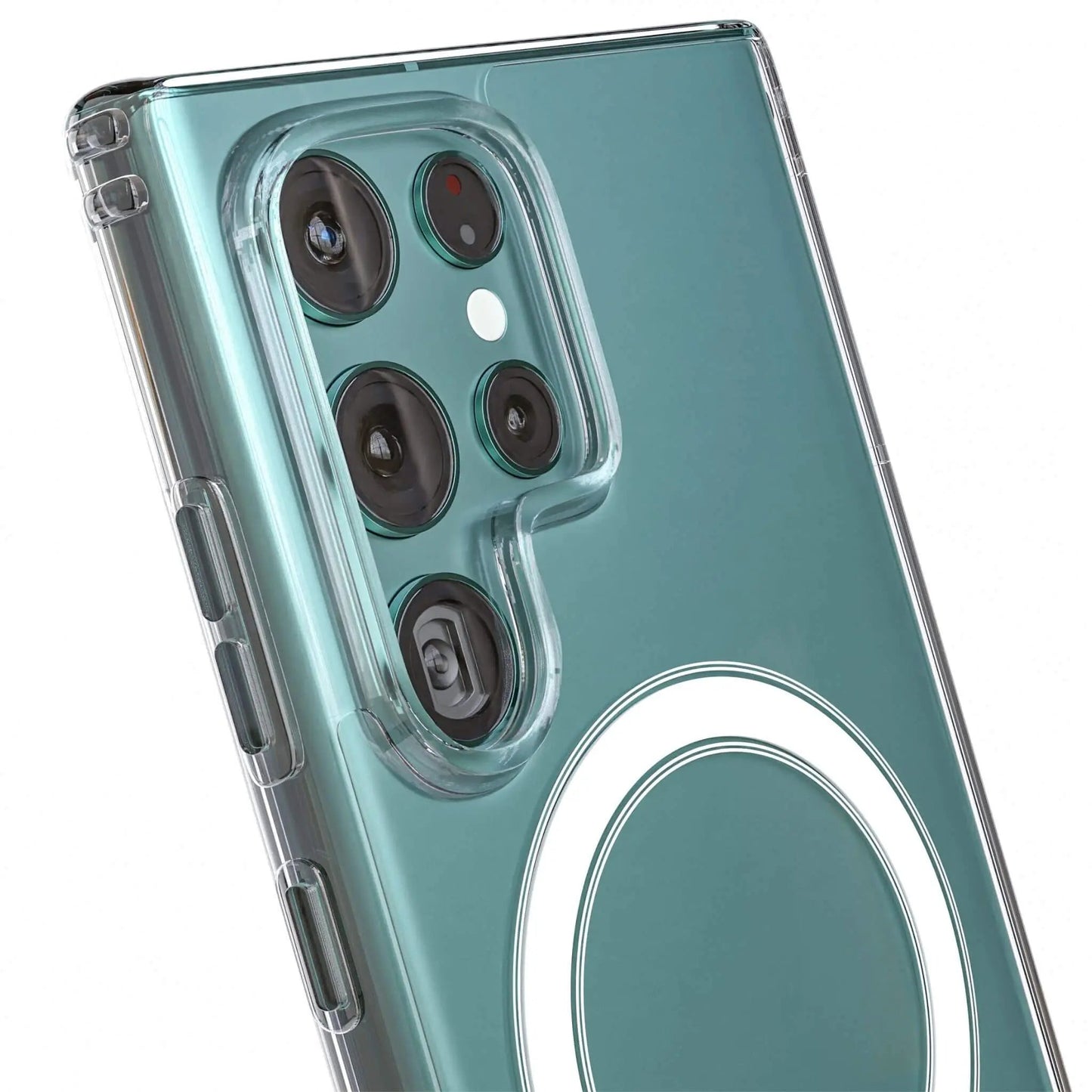 Magnetic Clear Case for Samsung - MoodPeach