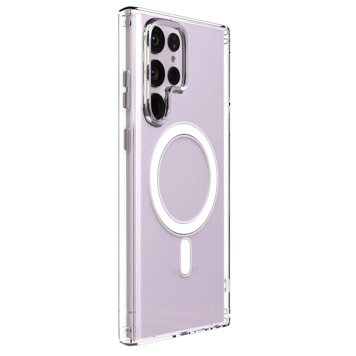 Magnetic Clear Case for Samsung - MoodPeach