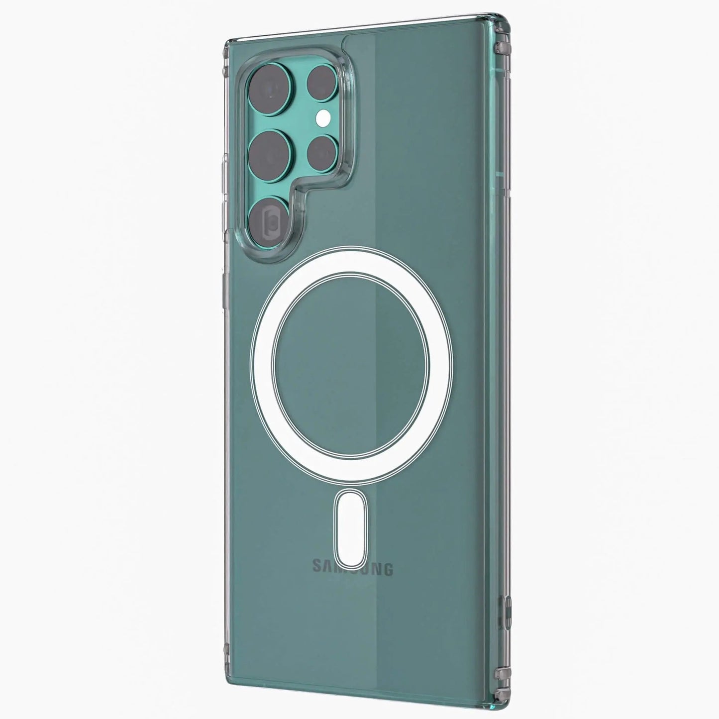 Magnetic Clear Case for Samsung - MoodPeach