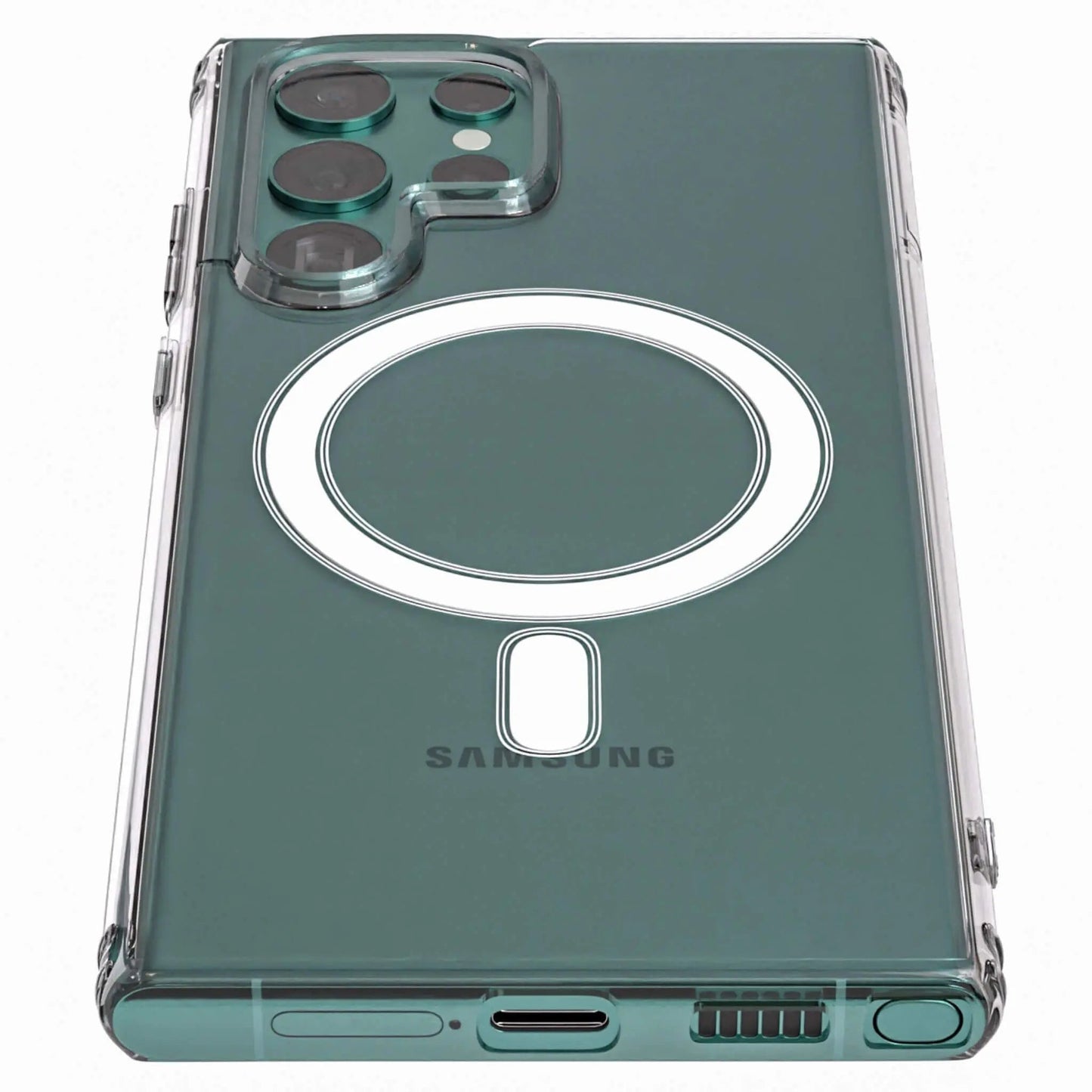 Magnetic Clear Case for Samsung - MoodPeach