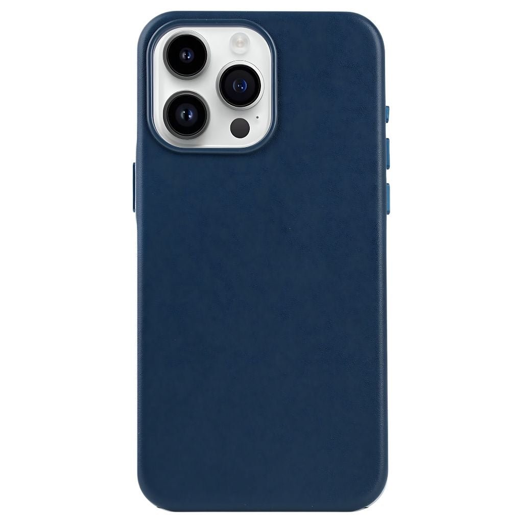Magnetic Leather Case for iPhone - MoodPeach