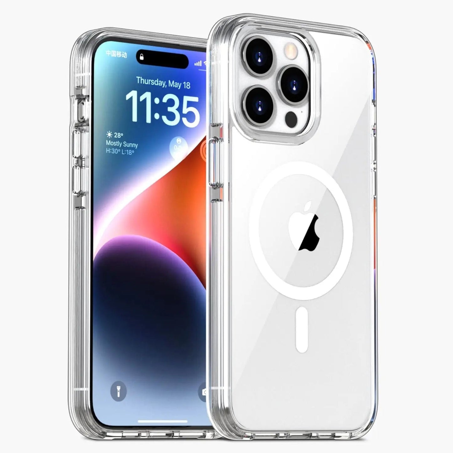 Magnetic Prism Case for iPhone - MoodPeach