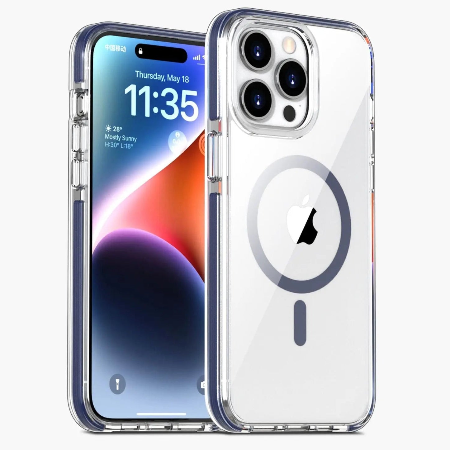Magnetic Prism Case for iPhone - MoodPeach