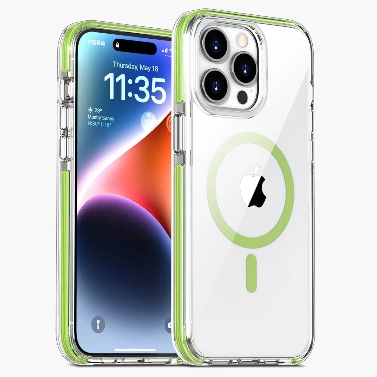 Magnetic Prism Case for iPhone - MoodPeach