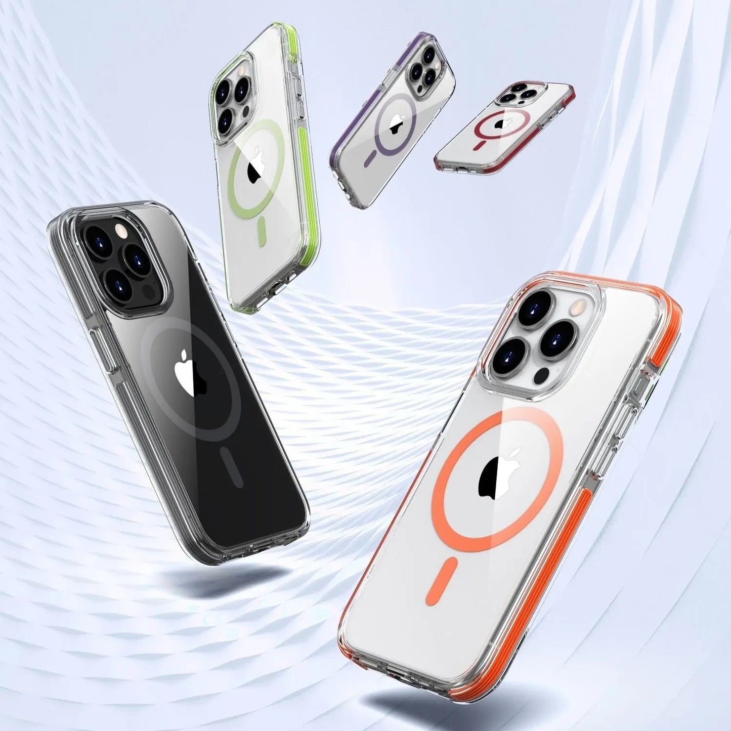 Magnetic Prism Case for iPhone - MoodPeach