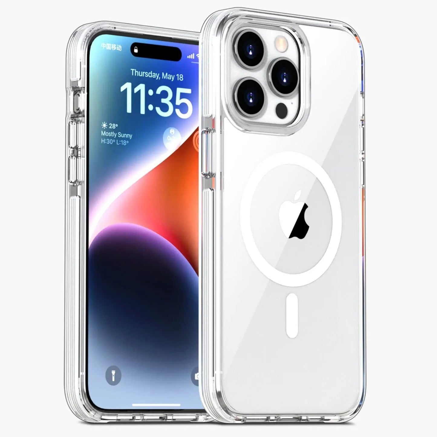 Magnetic Prism Case for iPhone - MoodPeach