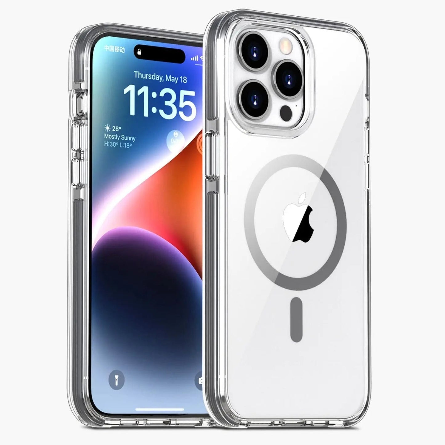 Magnetic Prism Case for iPhone - MoodPeach
