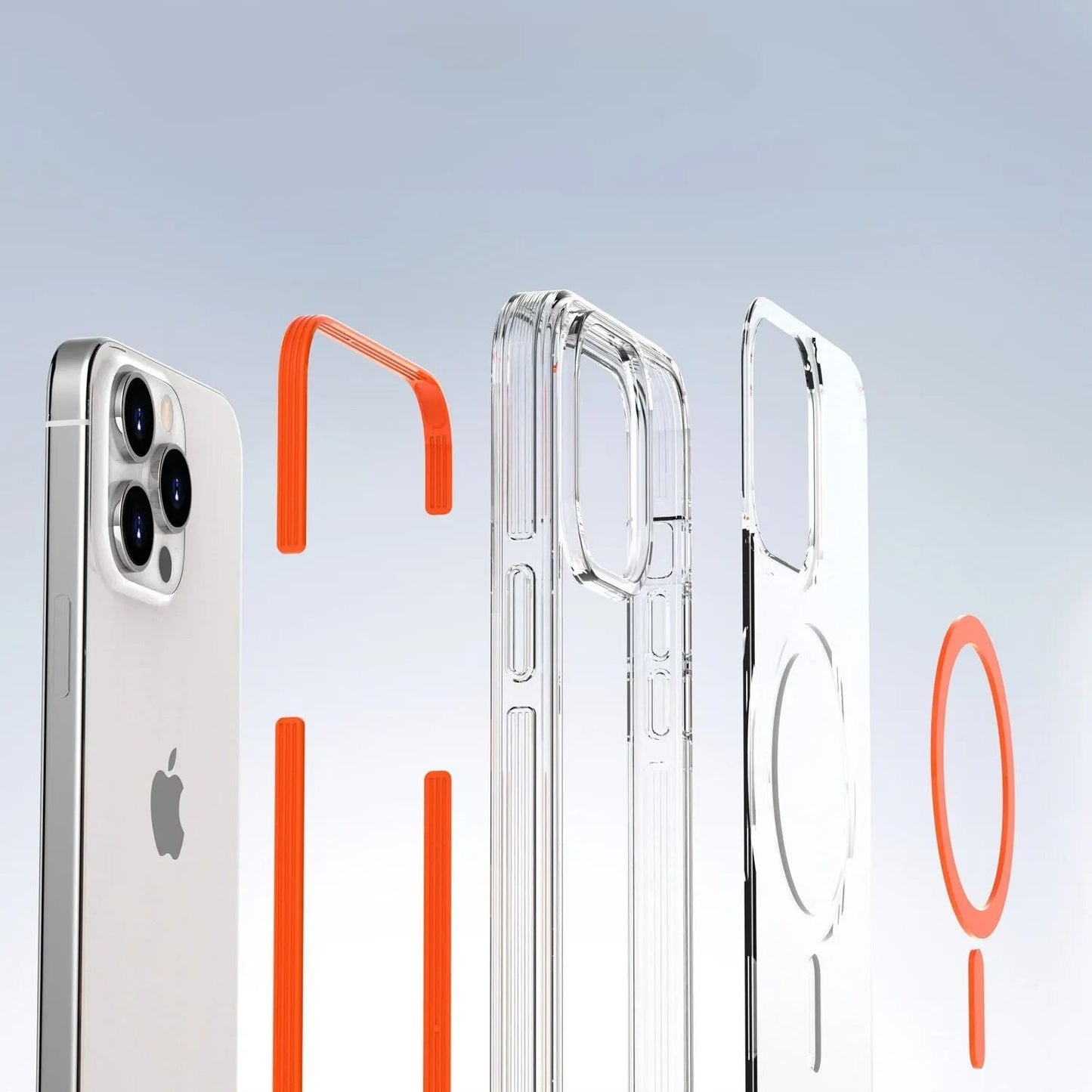 Magnetic Prism Case for iPhone - MoodPeach