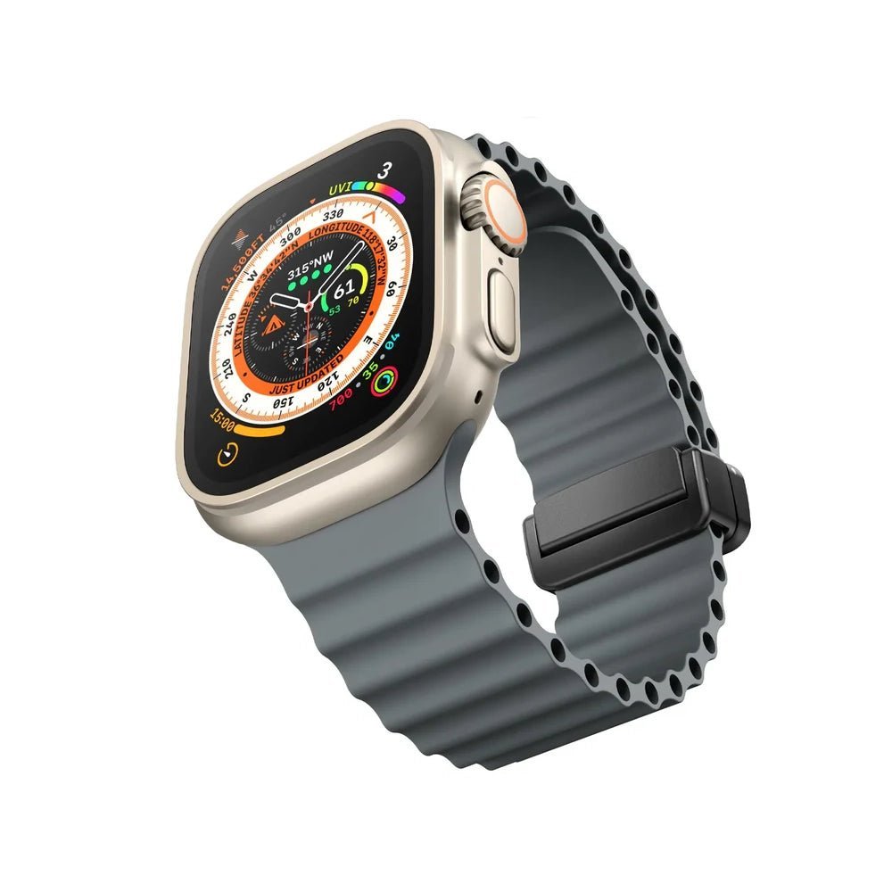 Magnetic Silicone Band for Apple Watch - MoodPeach
