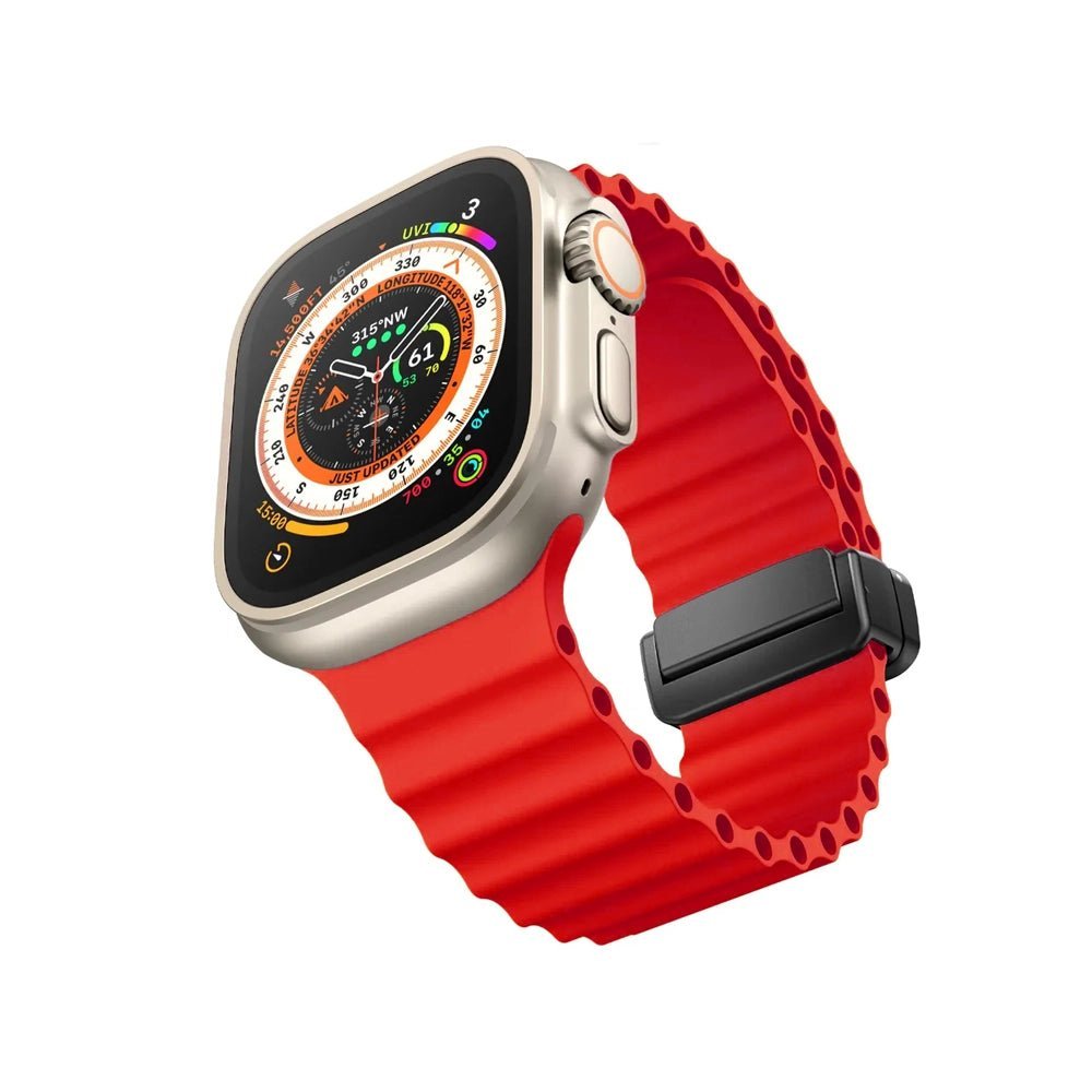 Magnetic Silicone Band for Apple Watch - MoodPeach