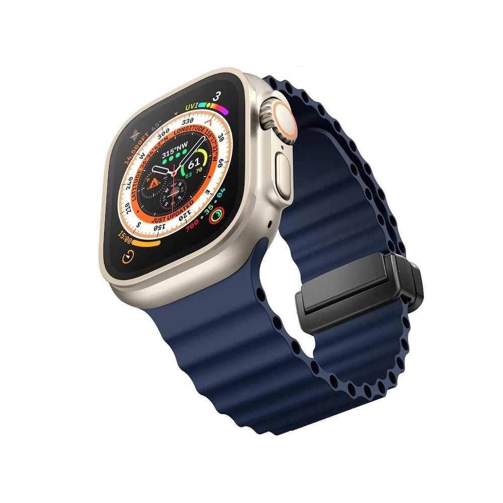 Magnetic Silicone Band for Apple Watch - MoodPeach