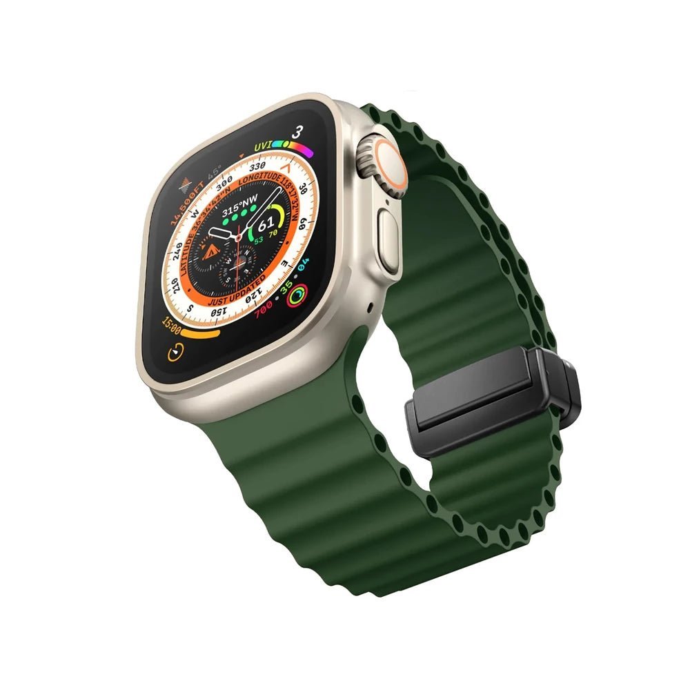 Magnetic Silicone Band for Apple Watch - MoodPeach