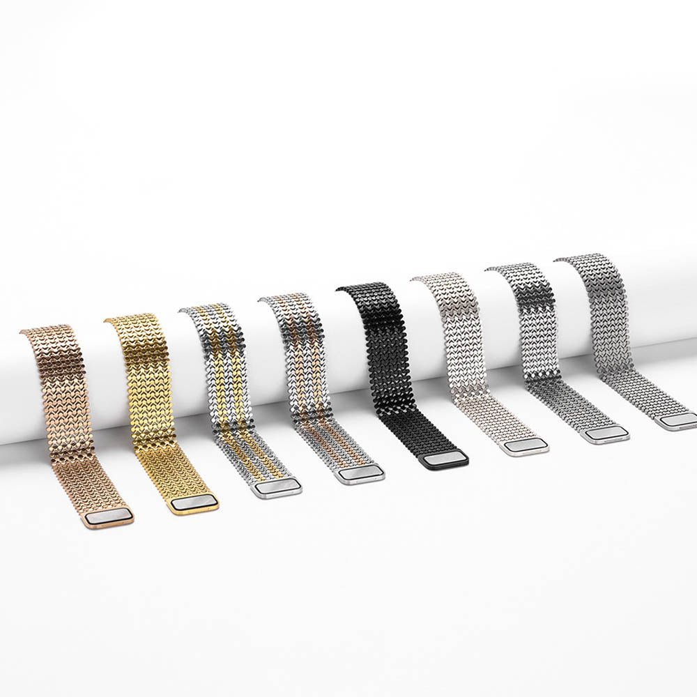 Magnetic Stainless Steel Mesh Band for Apple Watch - MoodPeach