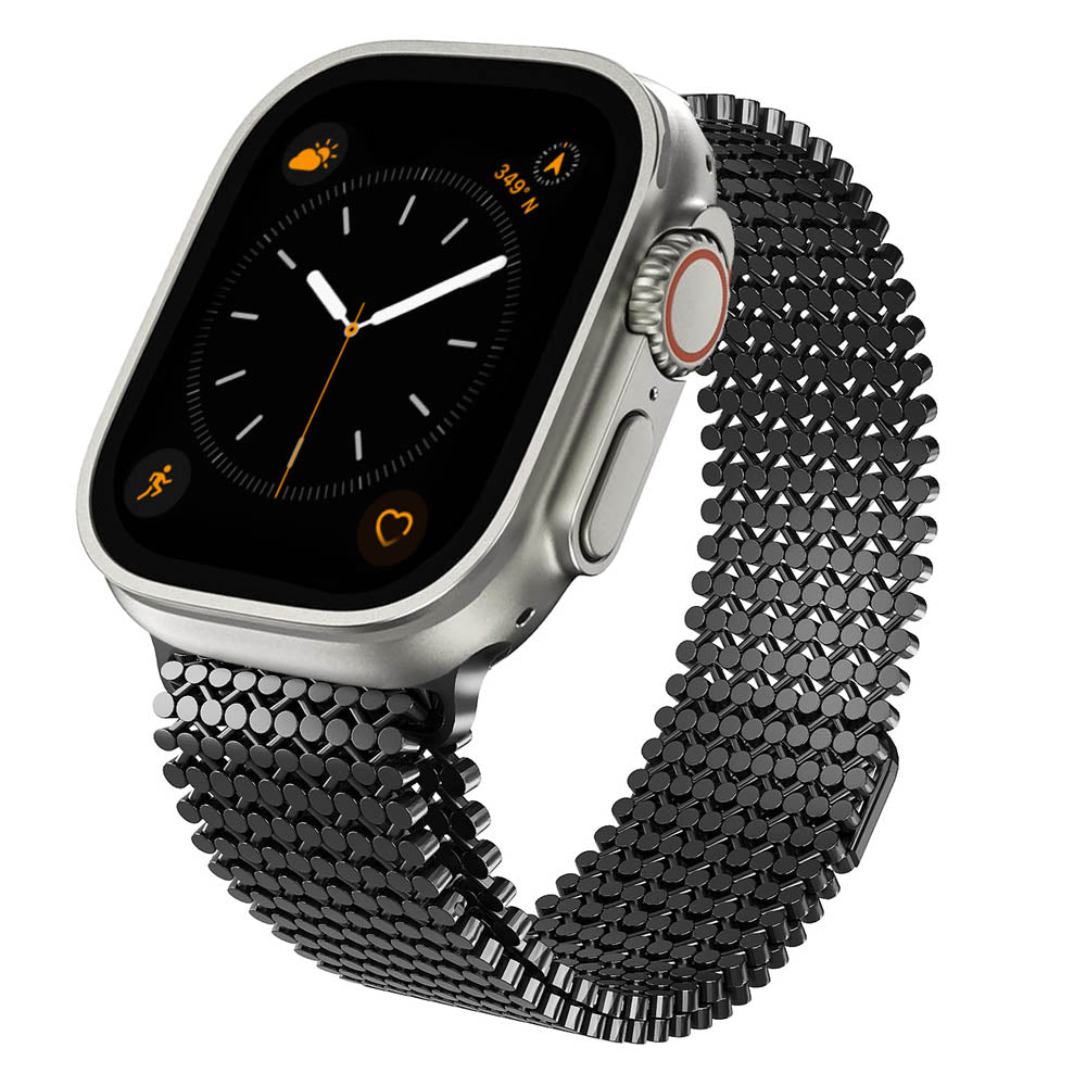 Magnetic Stainless Steel Mesh Band for Apple Watch - MoodPeach