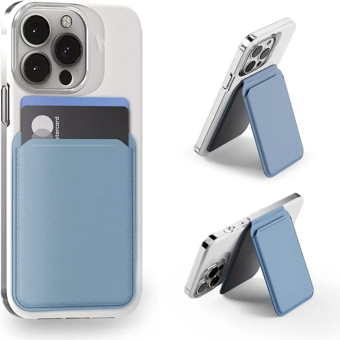 Magnetic Wallet with Kickstand - MoodPeach