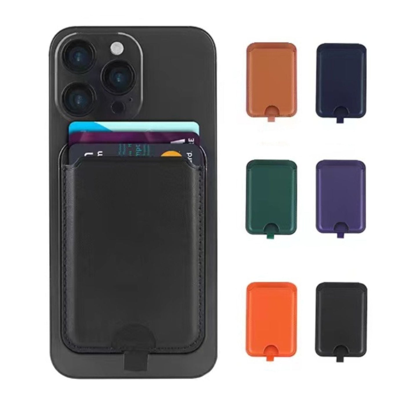 Magnetic Wallet with Kickstand - MoodPeach