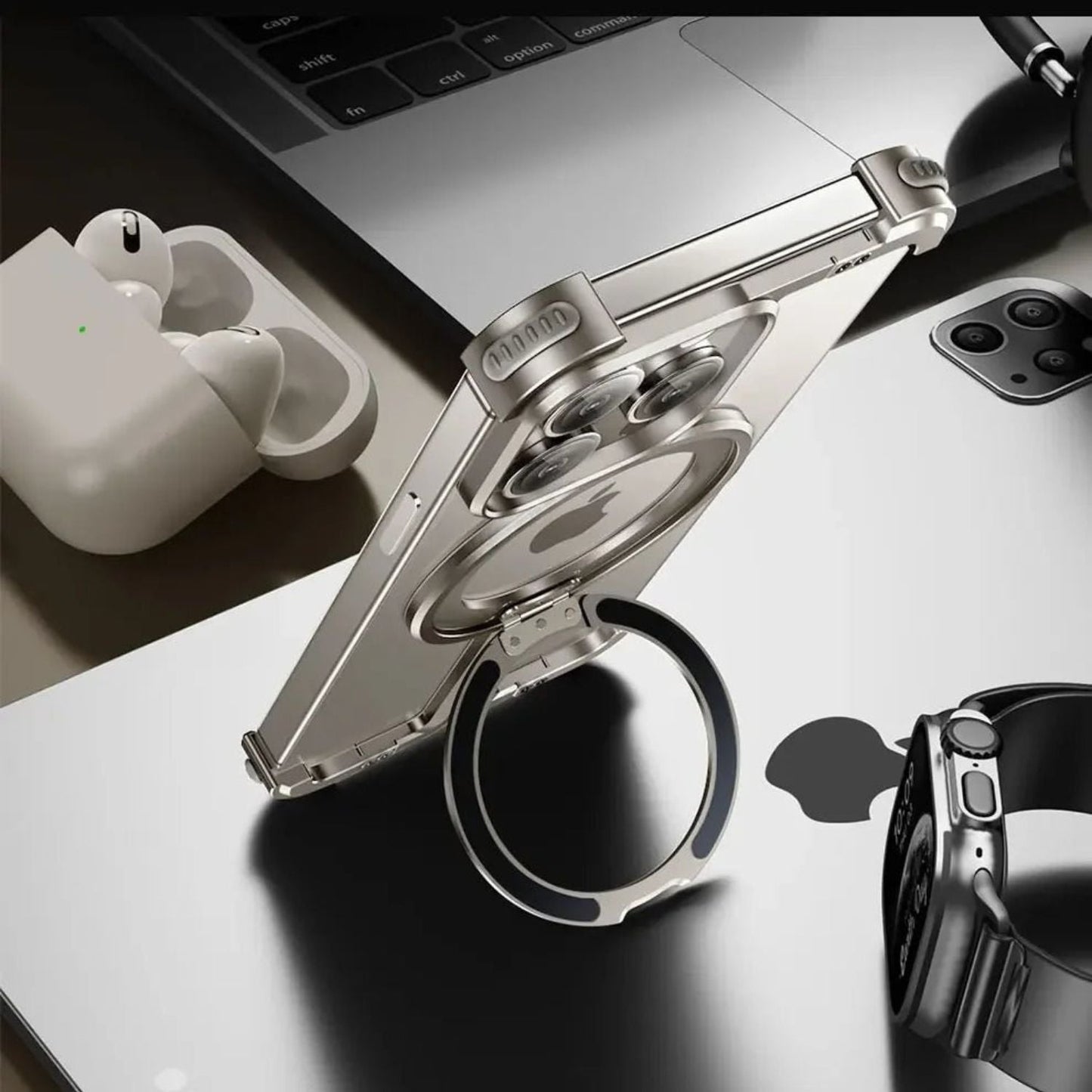 Minimal Magnetic Case for iPhone - MoodPeach