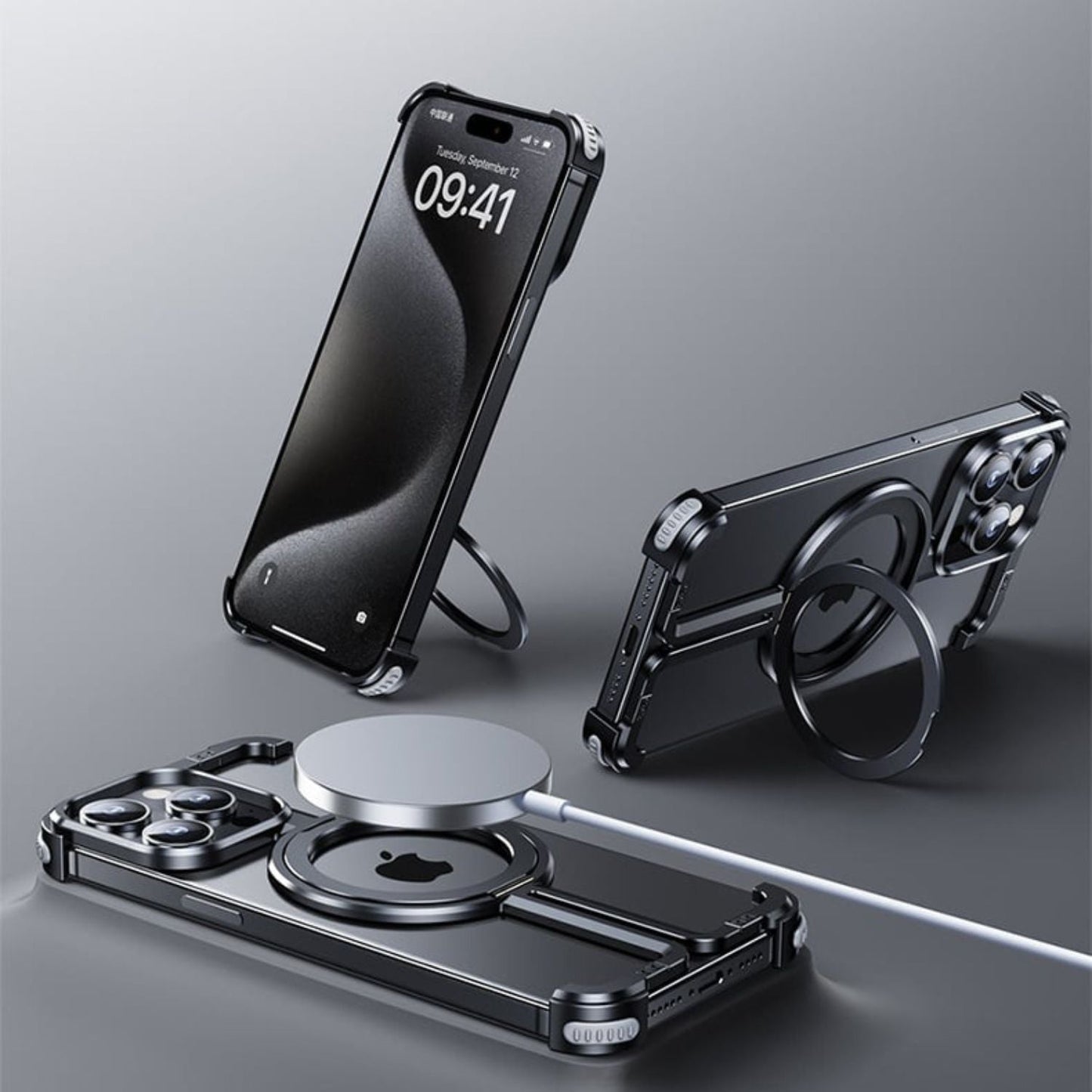 Minimal Magnetic Case for iPhone - MoodPeach