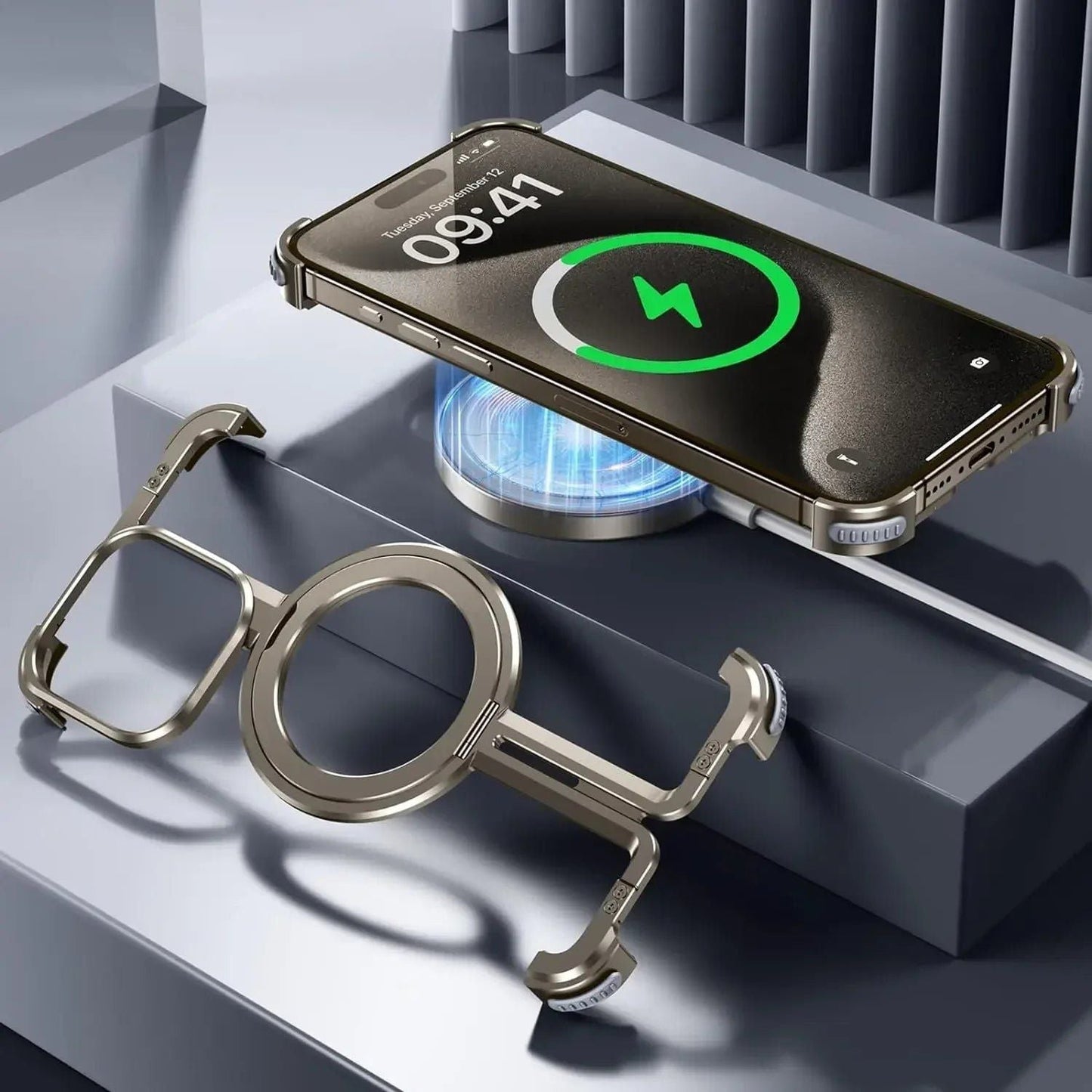 Minimal Magnetic Case for iPhone - MoodPeach