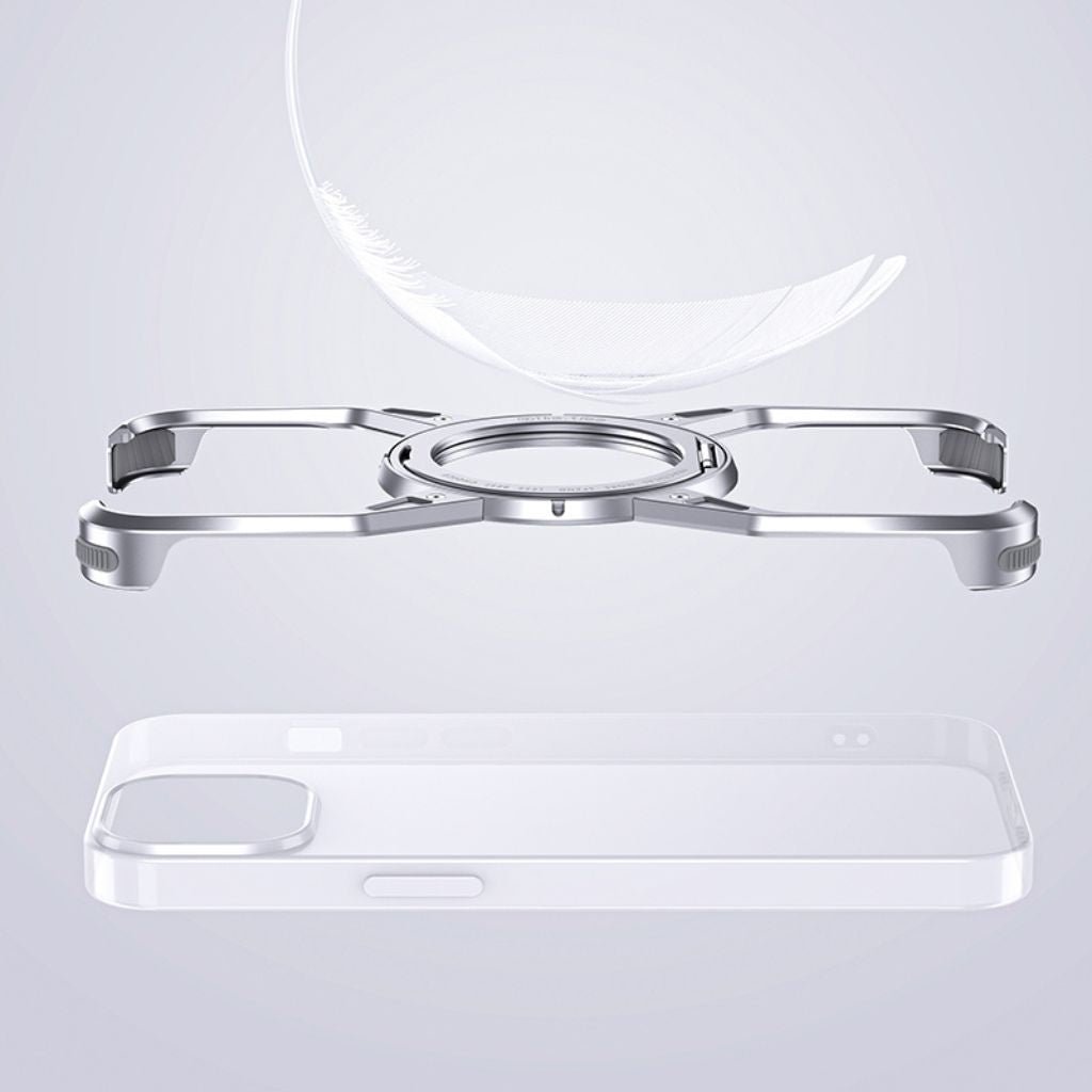 Minimal Magnetic Case for iPhone - MoodPeach