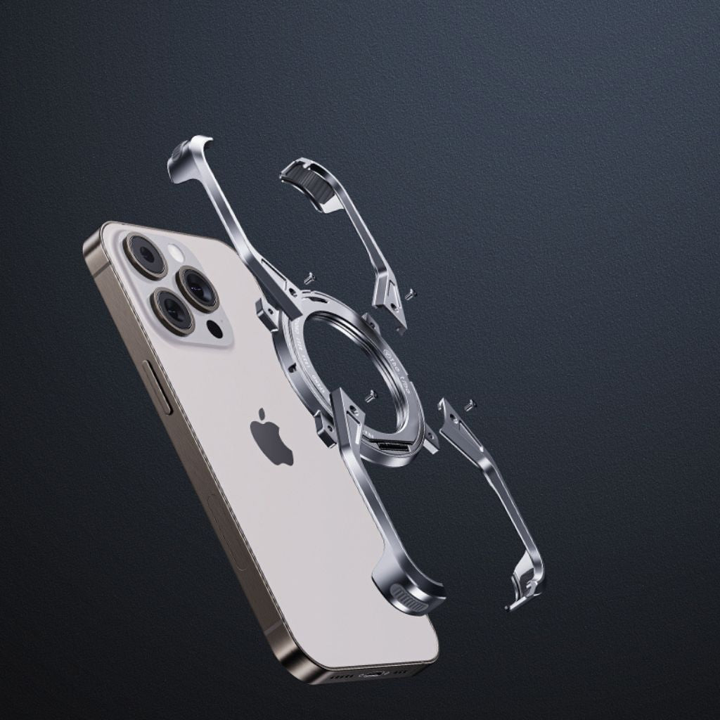 Minimal Magnetic Case for iPhone - MoodPeach