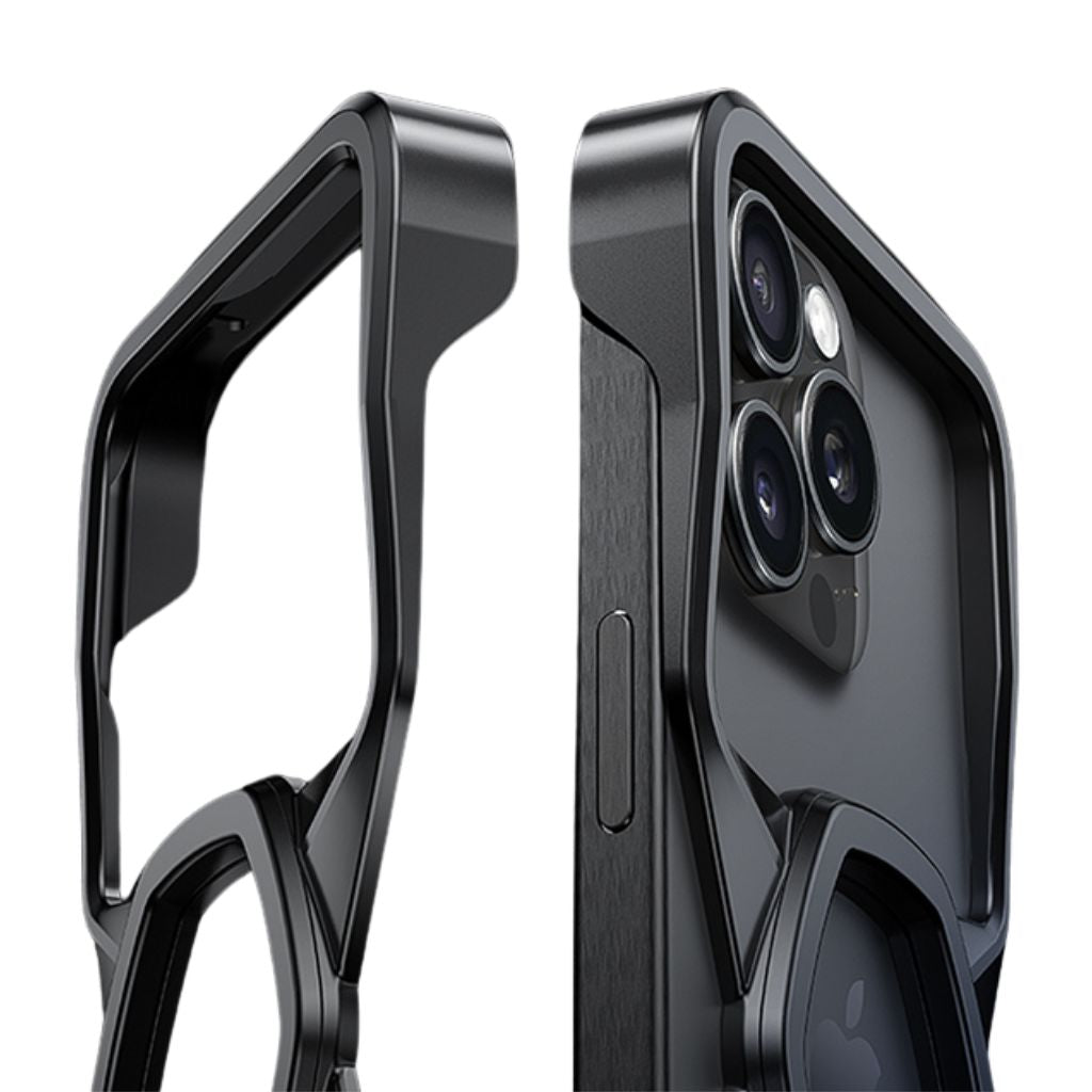 Minimal Magnetic Hexagon Case for iPhone - MoodPeach