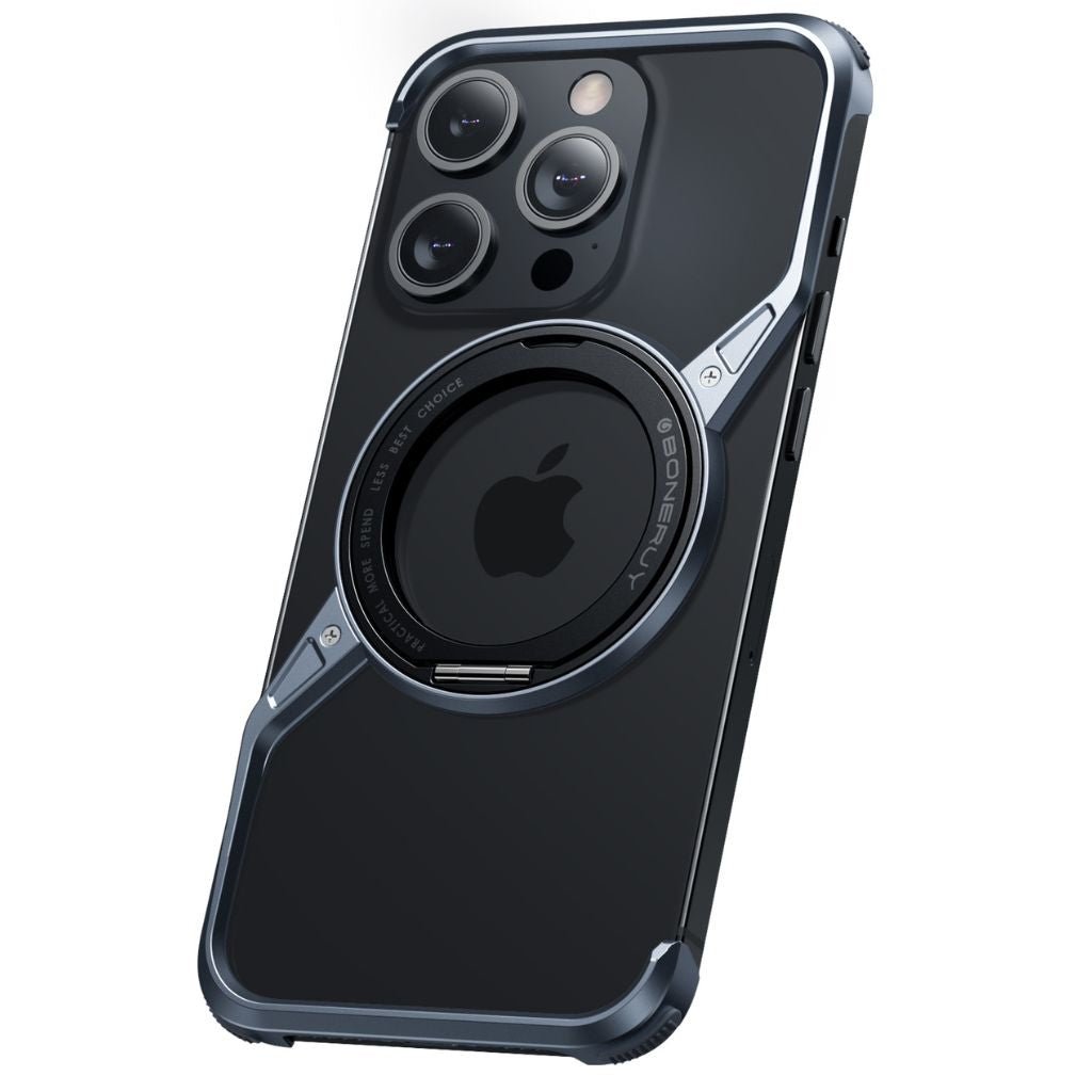 Minimal Magnetic Z Case for iPhone - MoodPeach
