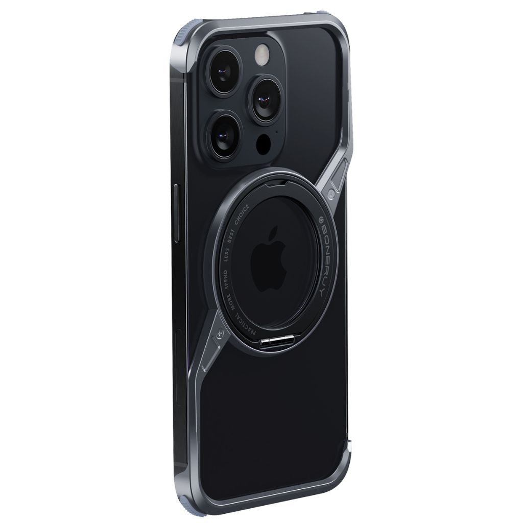 Minimal Magnetic Z Case for iPhone - MoodPeach