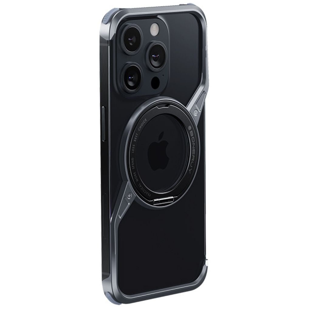 Minimal Magnetic Z Case for iPhone - MoodPeach