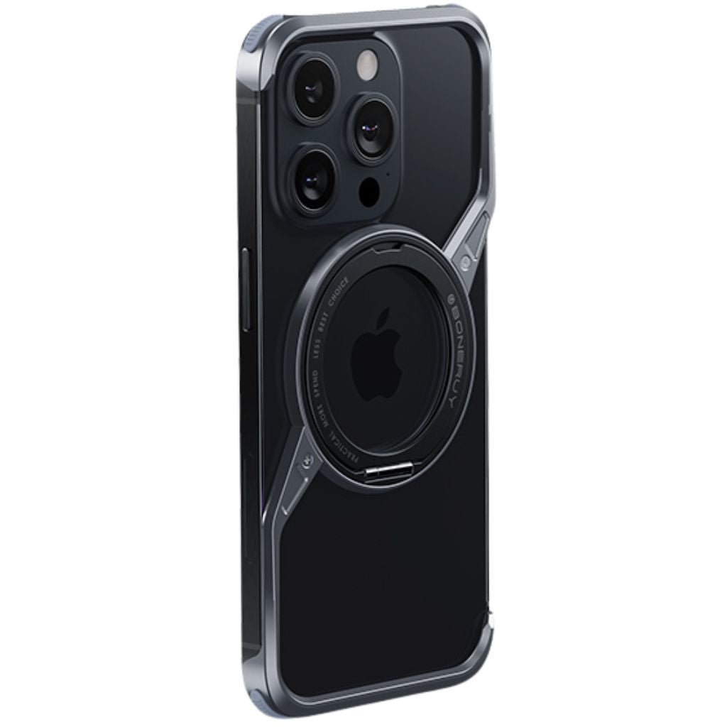 Minimal Magnetic Z Case for iPhone - MoodPeach