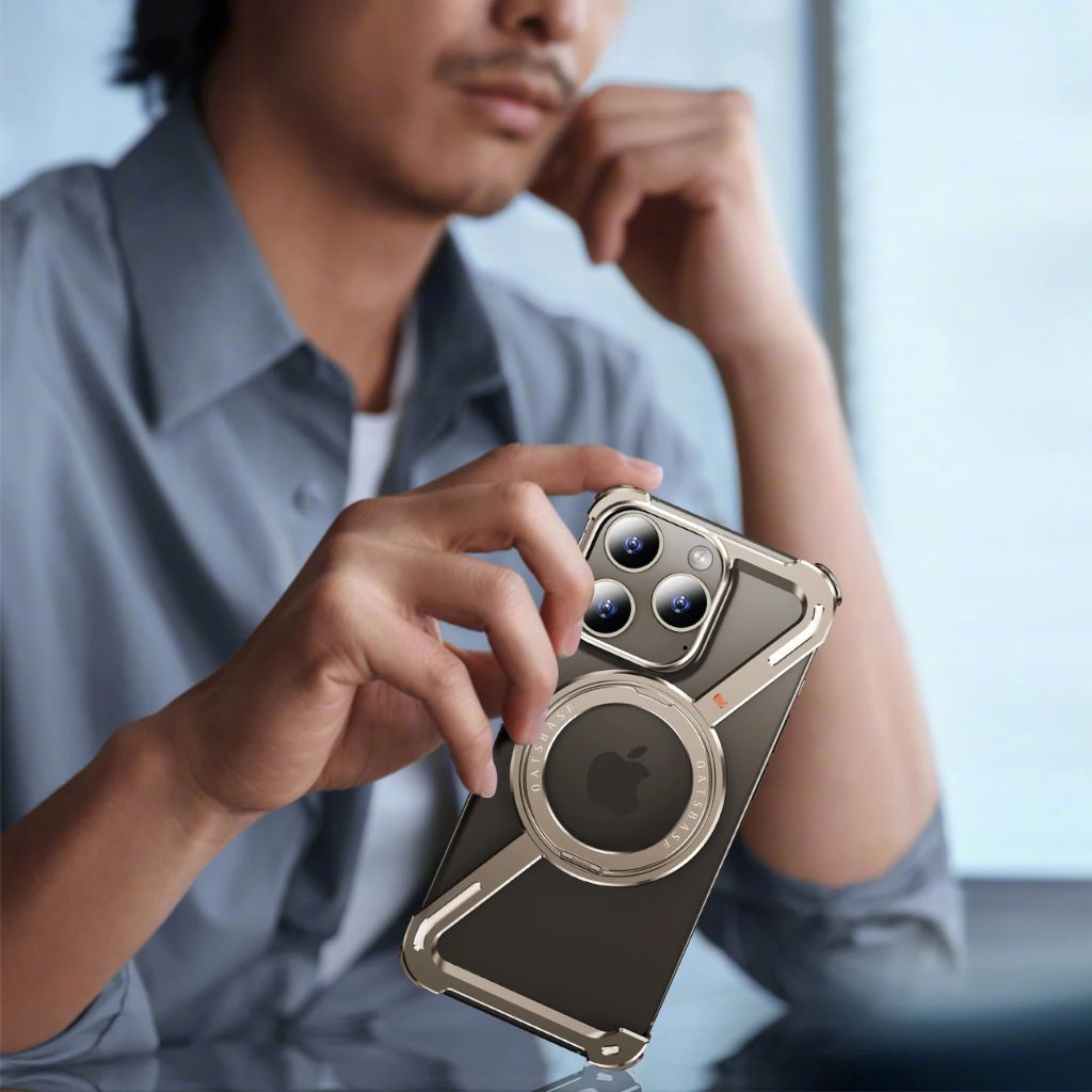 Minimal Z Case for iPhone - MoodPeach