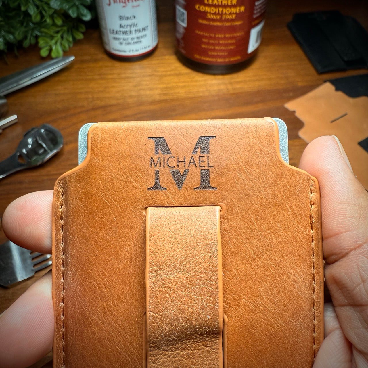 Personalized Wallet Combo - MoodPeach
