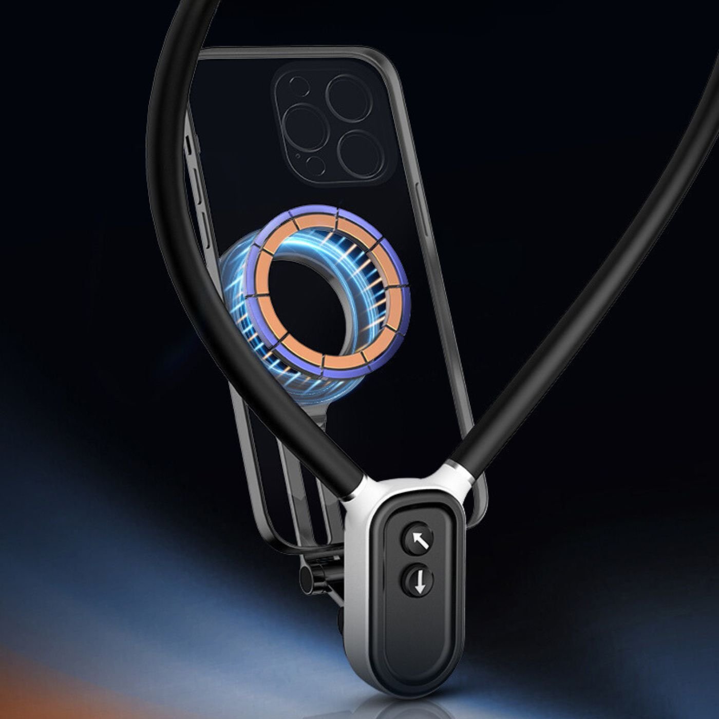 POV Magnetic Phone Holder & Neck Mount - MoodPeach