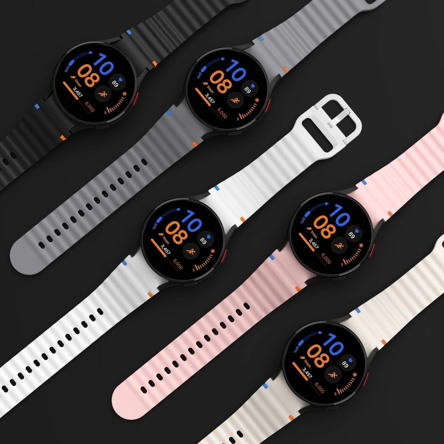 Silicone Sport Band for Samsung Galaxy Watch - MoodPeach