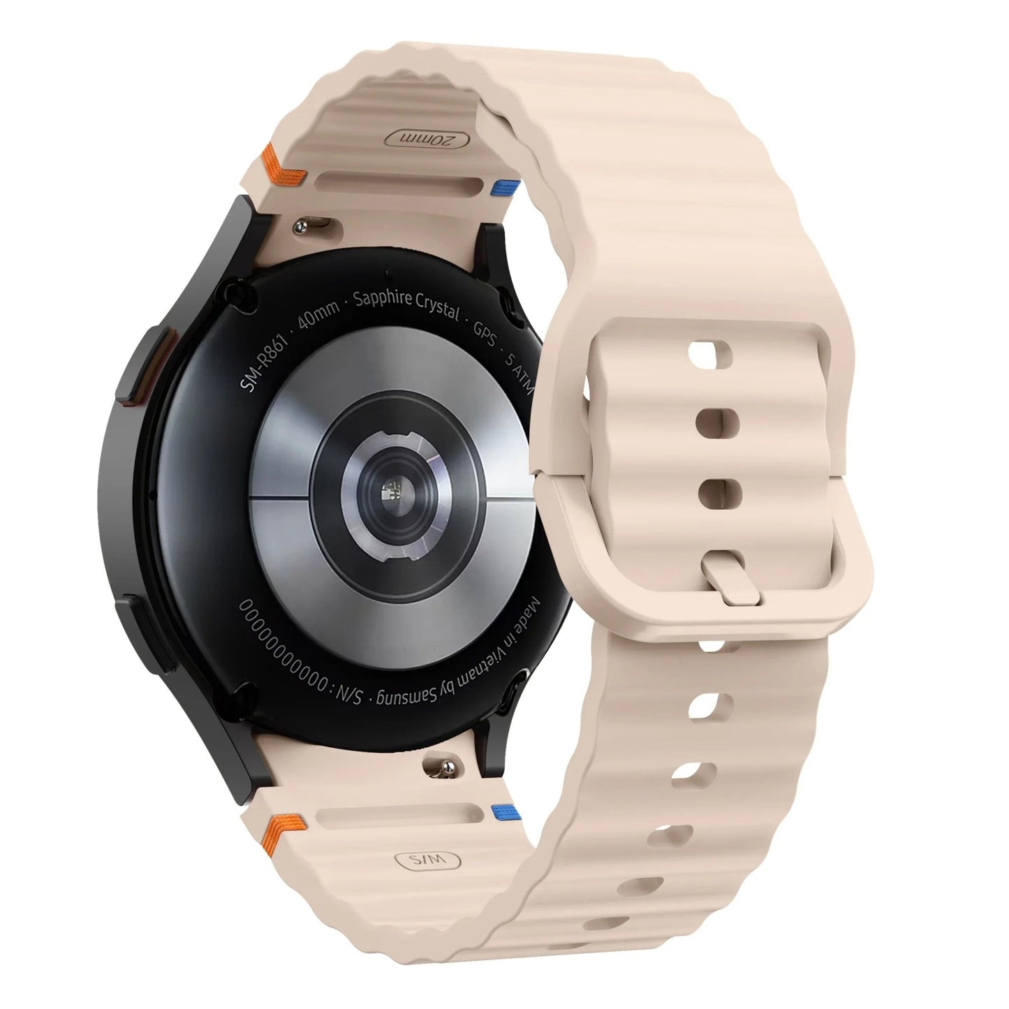 Silicone Sport Band for Samsung Galaxy Watch - MoodPeach