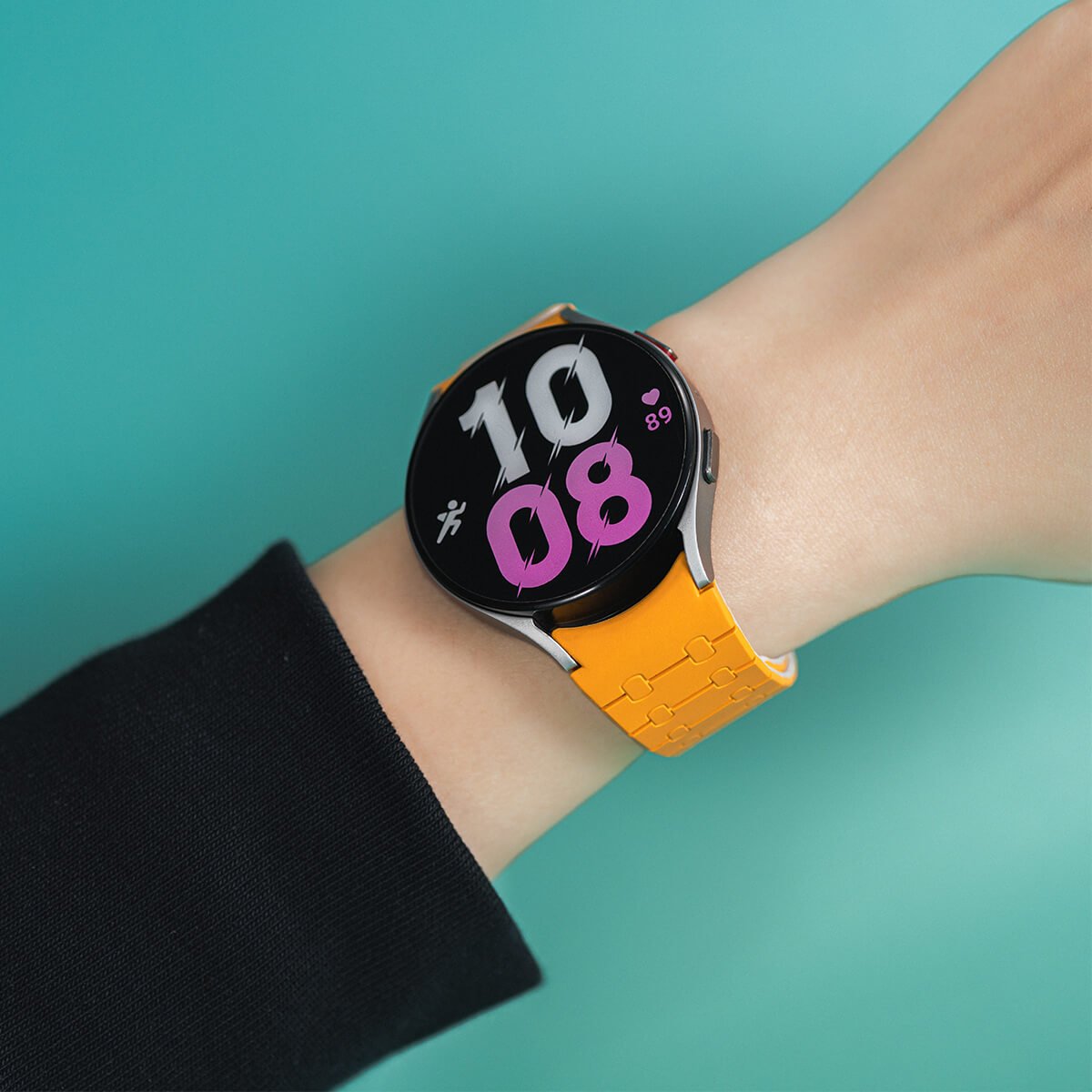 Slim Silicone Magnetic Band for Samsung Galaxy Watch - MoodPeach