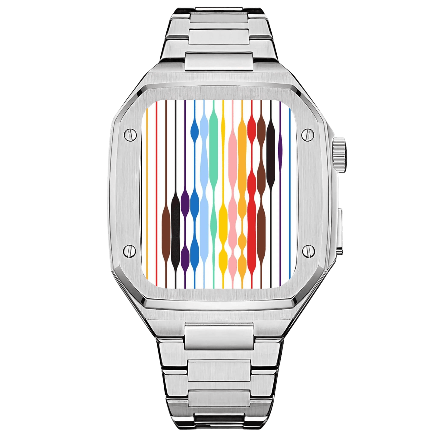 Stainless Steel Case & Band for Apple Watch - MoodPeach