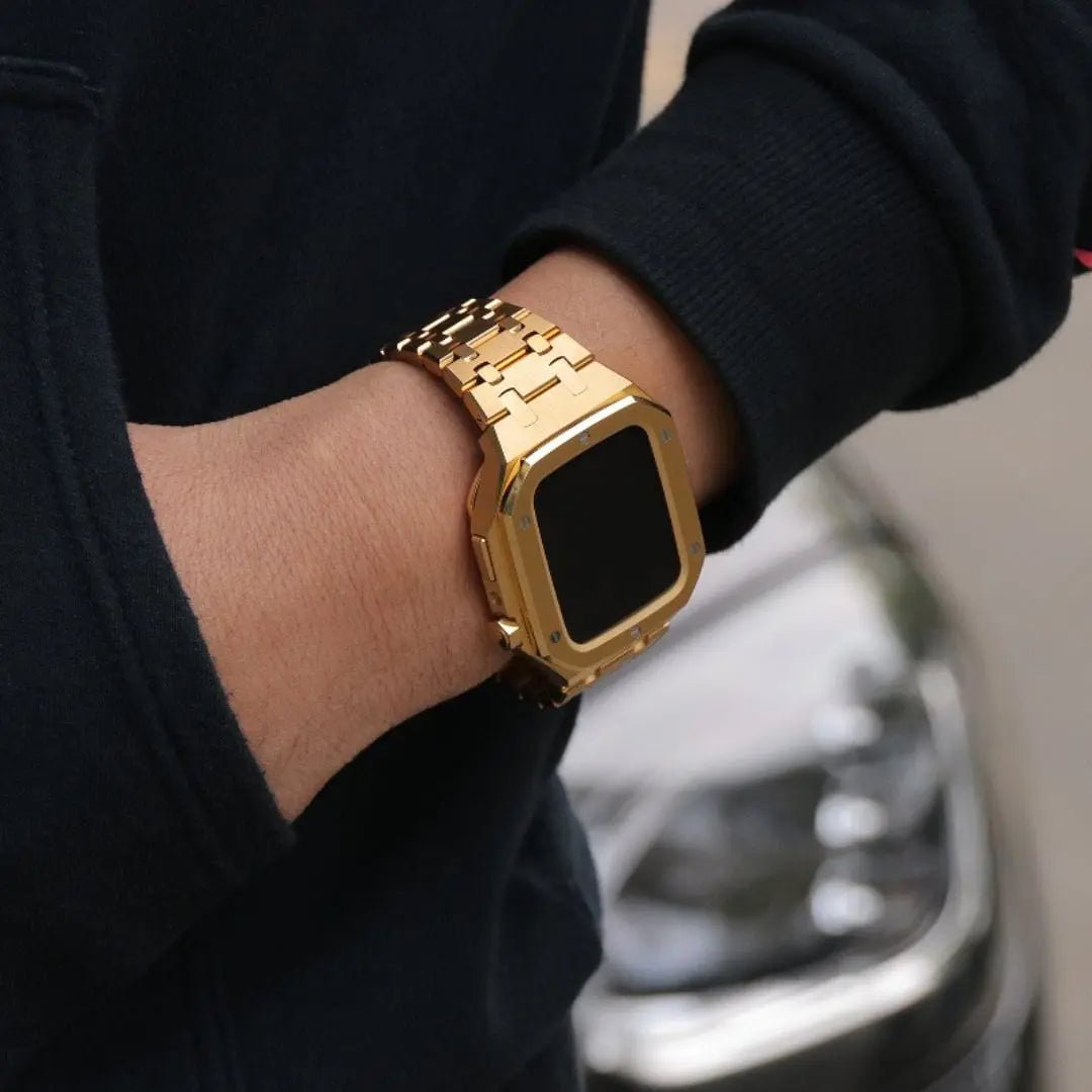 Stainless Steel Case & Band for Apple Watch - MoodPeach