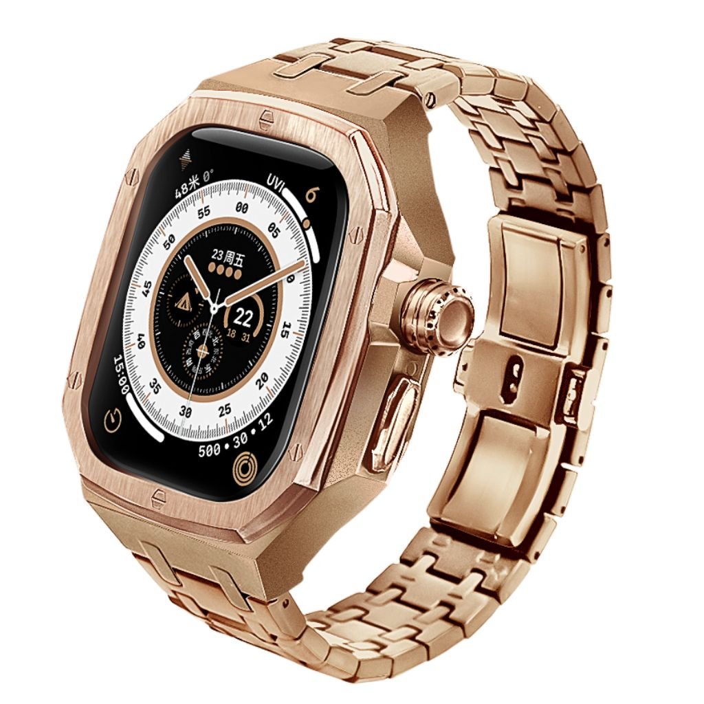 Stainless Steel Case & Band for Apple Watch - MoodPeach