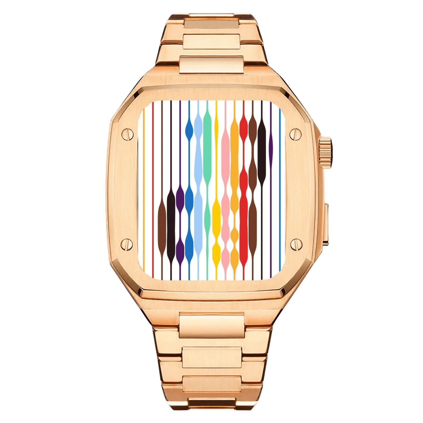 Stainless Steel Case & Band for Apple Watch - MoodPeach