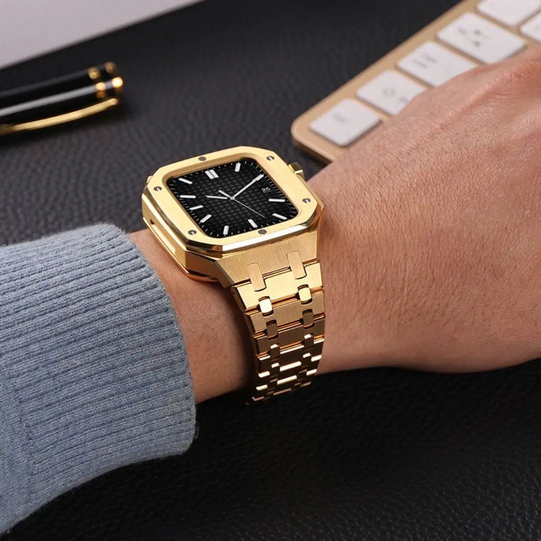 Stainless Steel Case & Band for Apple Watch - MoodPeach