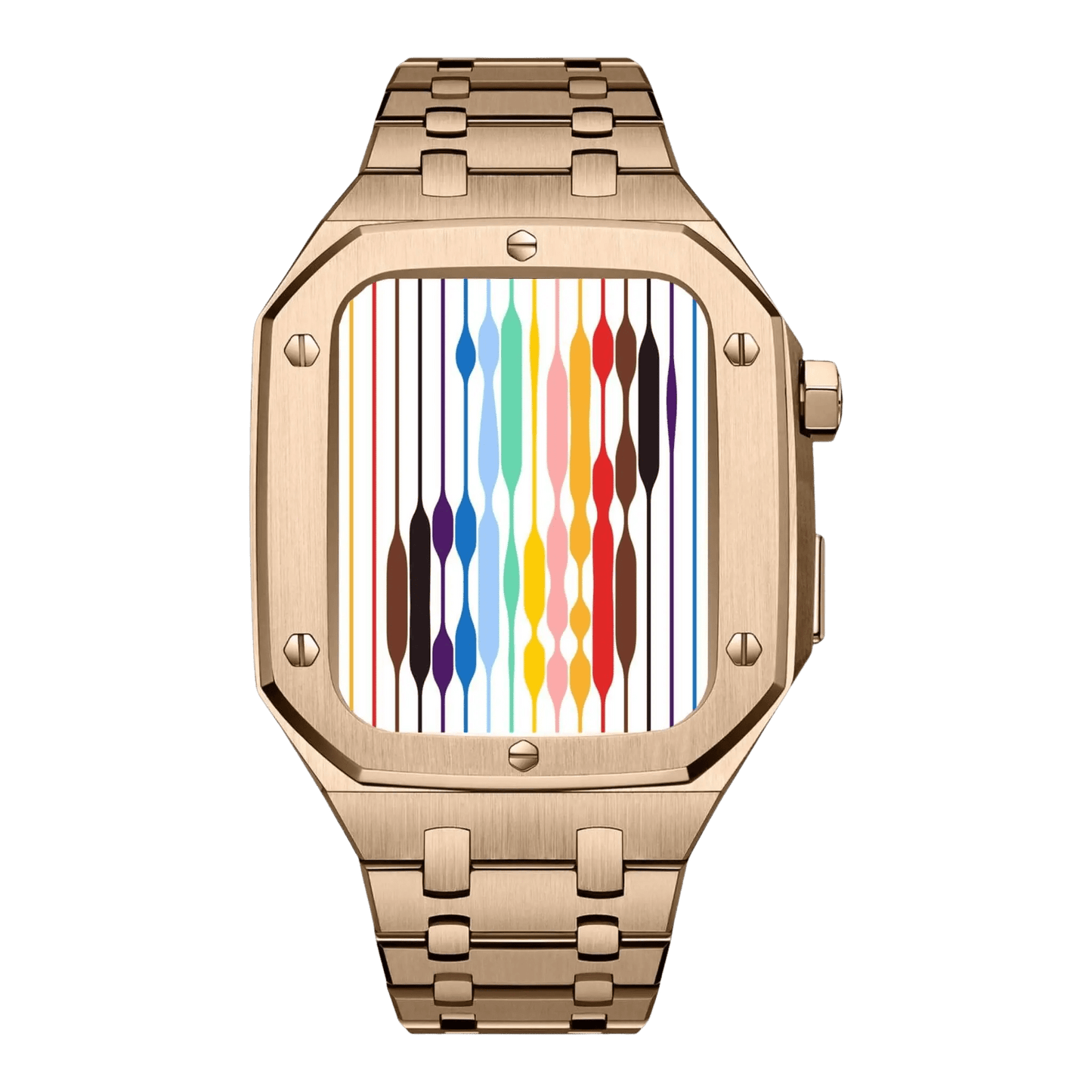 Stainless Steel Case & Band for Apple Watch - MoodPeach