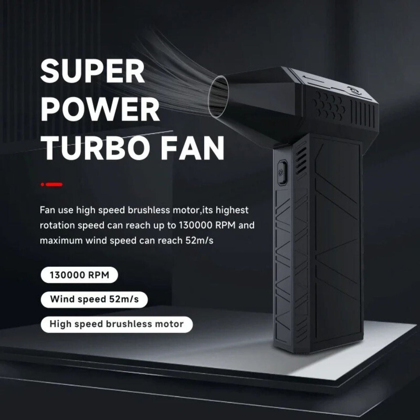 Super Power Turbo Fan - MoodPeach